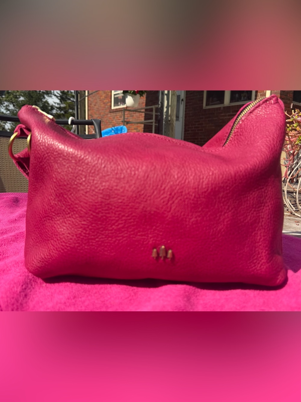 Portland Leather Cosmo Large Slouchy Shoulder Bag